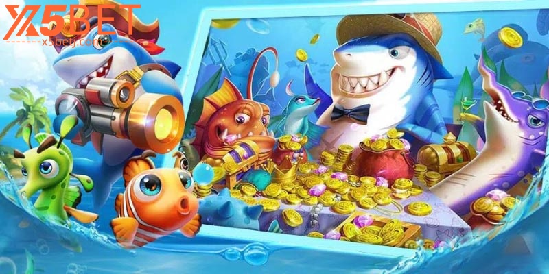 Dragon Fish Shooting เกมล่าปลาสุดตื่นเต้นที่ x5bet 2