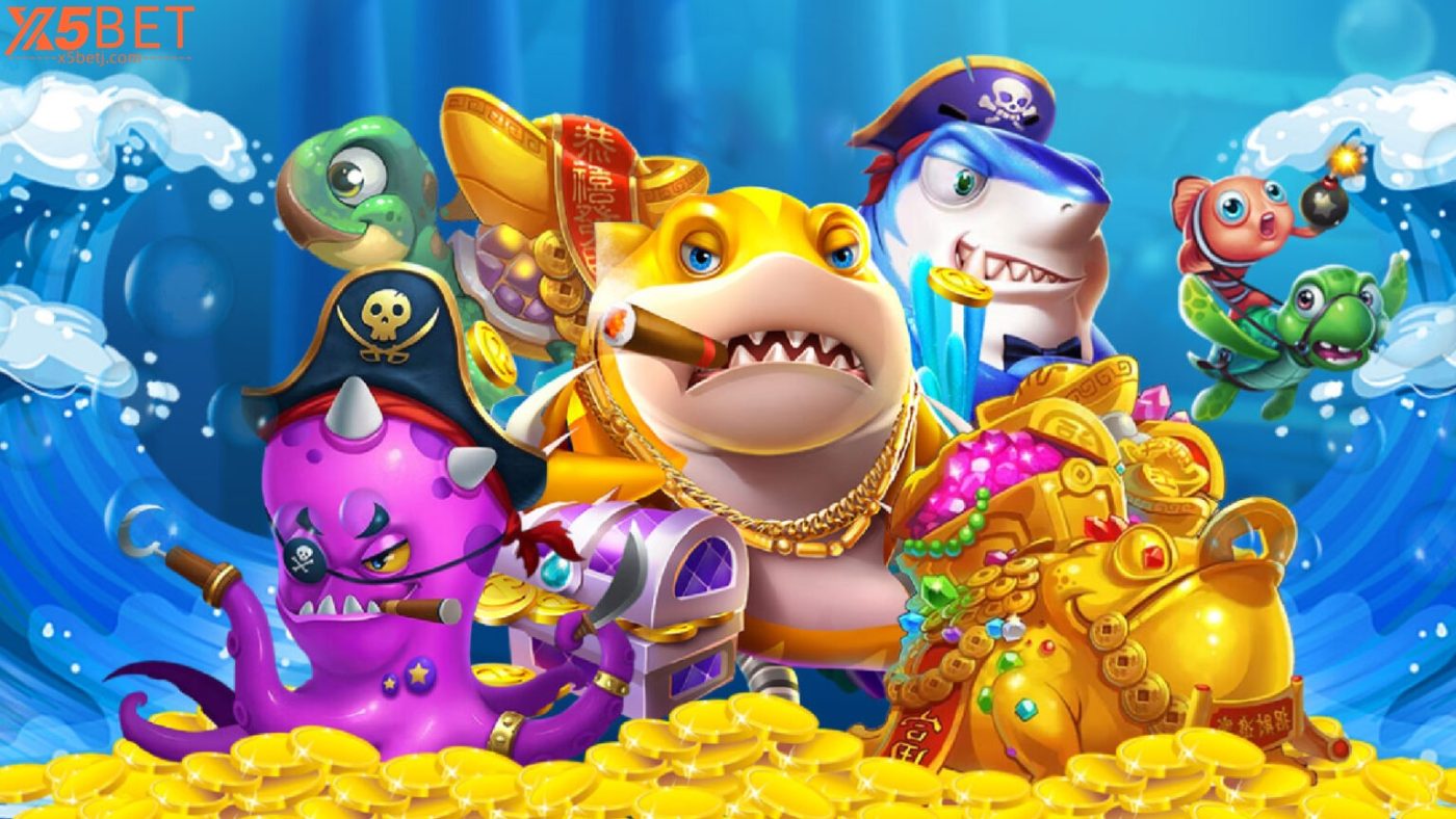 Dragon King Fish Shooting x5bet เกมพิชิตมหาสมุทรขั้นสุดยอด 3